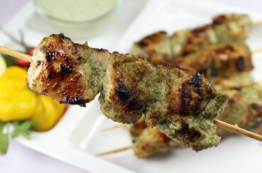 Grilled Green Chicken Tikka(Healthy Recipe ) By Recipes of the World(Ramadan 2021)