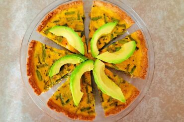 HEALTHY LOW CARB QUICHE/Keto & Paleo Friendly - Great for Breakfast/Lunch/Dinner