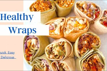 Healthy Wrap Recipes For Weight loss|My WW Meal Prep|Lunch Ideas and Recipes|Easy Wrap Recipes
