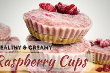 Healthy Homemade Raspberry Dessert