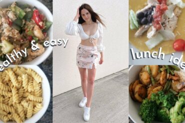 HEALTHY & EASY LUNCH IDEAS AND RECIPES | staying fit as a student