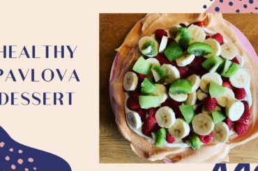 Perfect for WeightWatchers - 160 calories | No-sugar Added Dessert | Low-carb Pavlova | Easter idea