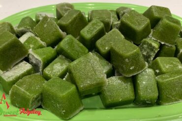 Let’s Make A Healthy All Purpose Green Marinade | Healthy Green Seasoning Recipe | Spice Blend Cube