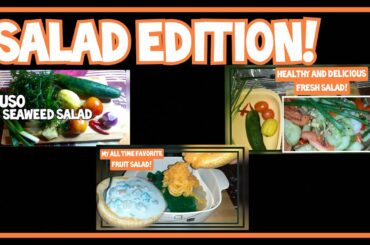 Fresh And Healthy Salad Collection