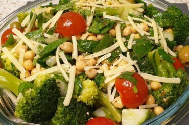 healthy vegetables salad recipe