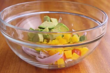 4 Easy Healthy Salad Recipes: Tomato, Olive, Mozzarella Salad, Avocado Chickpea Salad,