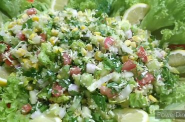 Healthy Packed Salad Recipe/Quinoa Salad Recipe/Nings kitchen vlog