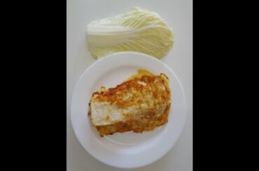 Delicious and Healthy Recipe! Peking Cabbage in Batter!
