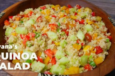 An Easy, Delicious and Healthy Quinoa Salad Recipe | How to Make Quinoa Salad | Quinoa Recipes