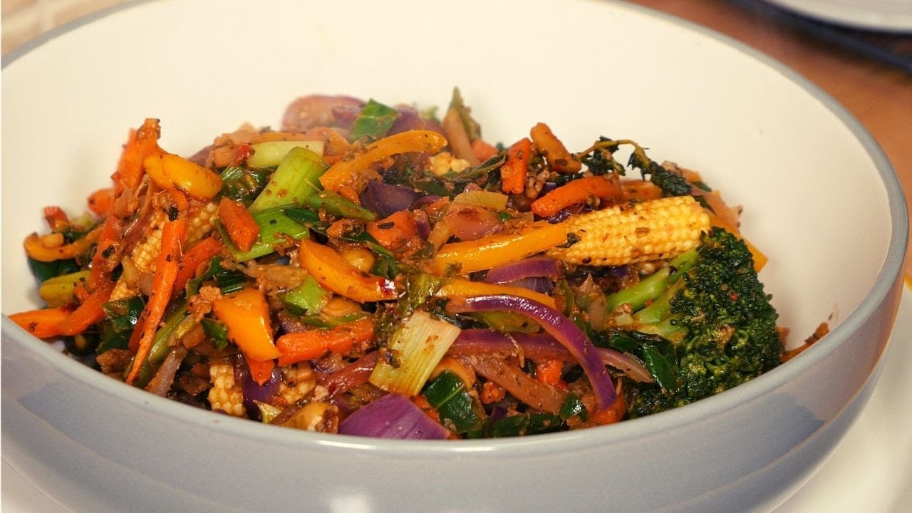 Meat Free Monday | HEALTHY VEGETABLES STIR FRY IN 10 MINS!!!! VEGAN RECIPE | #JAMAICANCHEF Meat Free Monday | HEALTHY VEGETABLES STIR FRY IN 10 MINS!!!! VEGAN RECIPE | #JAMAICANCHEF