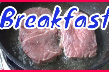 #1 Healthy Breakfast with bread and beef