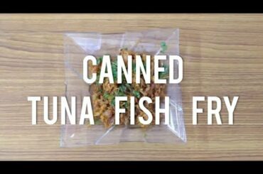 CANNED  TUNA  FISH  FRY RECIPE | BEGINNERS SPL | FAST COOKING | HEALTHY COOKING | INDIAN STYLE