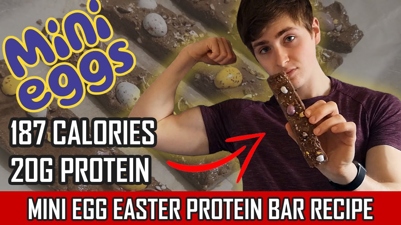 Cadburys Mini Egg Protein Bar Recipe | Easy Homemade Low Calorie High Protein Anabolic Easter Recipe Cadburys Mini Egg Protein Bar Recipe | Easy Homemade Low Calorie High Protein Anabolic Easter Recipe
