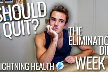 SHOULD I QUIT? The Elimination Diet Week 2 (NEW RECIPES!) | LEICHTNING HEALTH