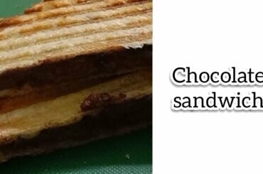 Chocolate sandwich Recipe | kids special | choco sandwich