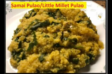 Samai Pulao Recipe Indian Style/Little Millet Pulao/Briyani/Tamil/Healthy Weight Loss Samai Arisi