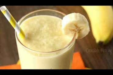 Banana Oats Smoothy(weight loss recipe)..