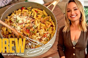Giada De Laurentiis' Campanelle with Salmon Recipe is Healthy and Tasty | Drew's Cookbook Club