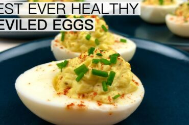HEALTHY DEVILED EGGS RECIPE