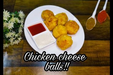Chicken Tikka Cheese Balls Recipe (Ramadan2021) IFTAR RECIPE