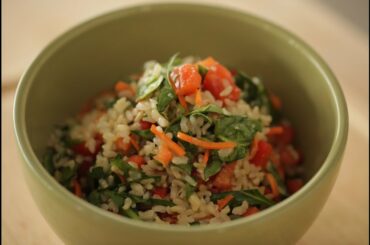 Tangy Brown Rice Salad Recipe | Kin Community