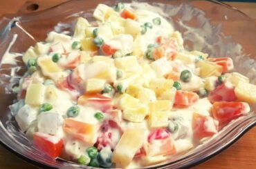 RUSSIAN SALAD | Easy and  Healthy Salad Recipe