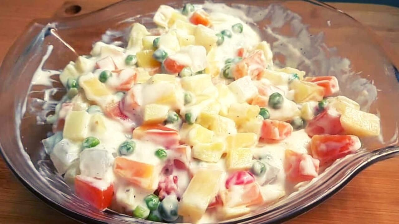 RUSSIAN SALAD | Easy and Healthy Salad Recipe RUSSIAN SALAD | Easy and Healthy Salad Recipe