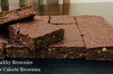 Healthy Brownies | Low Calorie Brownies