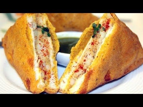 Healthy & Tasty Bread Bada / Bread Pakora / Bread Pakoda recipe / How to make Potato Bread Pakora Healthy & Tasty Bread Bada / Bread Pakora / Bread Pakoda recipe / How to make Potato Bread Pakora