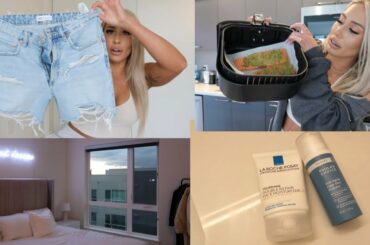 Vlog- Trying New Healthy Recipes + Zara Haul