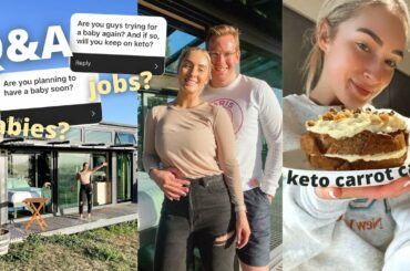 Healthy sugar free birthday cake recipe (and am I trying to conceive while keto?)