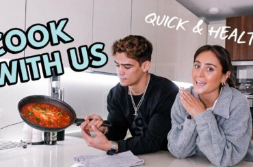 COOKING WITH MY BOYFRIEND | simple, healthy recipes