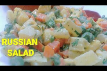 RUSSIAN SALAD|Best healthy tasty salad|Russian salad recipe