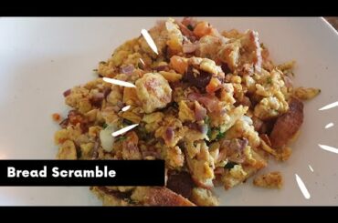 Bread Scramble||Healthy Breakfast Recipe||Singapore Telugu vlogs||kavyasatish vlogs||Telugu vlogs