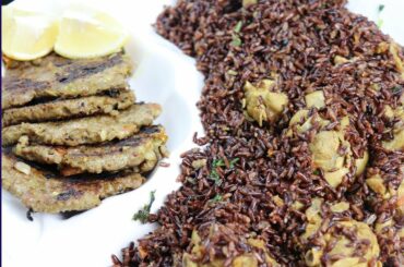 Healthy Dinner Black Rice Recipe| How to cook black rice biryani| Healthy Diet