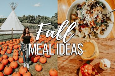 Fall What I Eat in a Day | Easy & Healthy Fall Recipes and Healthy Meal Ideas