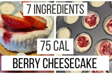 EASY Low Calorie High Protein Cheesecake Recipe to Help You Lose Weight!