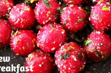 new breakfast recipe | easy breakfast | less oil breakfast | beetroot recipe | healthy breakfast