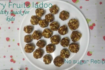 Dry fruits laddu recipe in Tamil, Healthy Snacks for kids @valli cooking