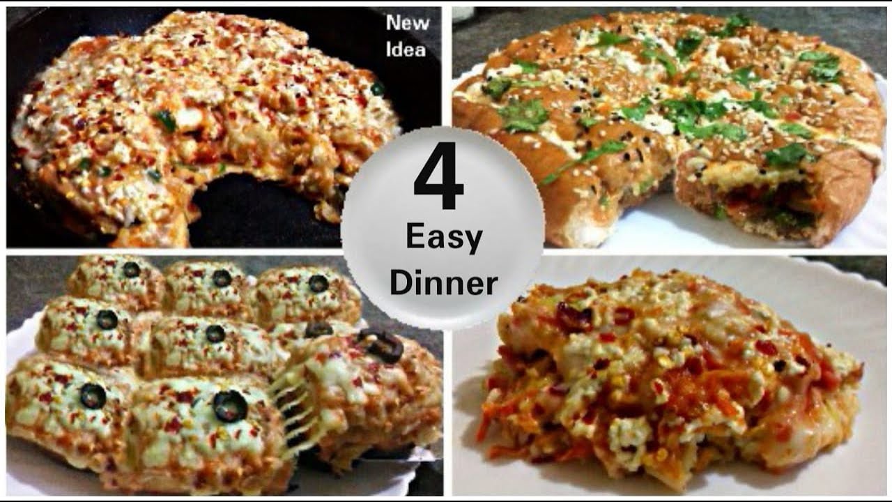 4 Instant Dinner Recipes | Dinner recipes | Dinner recipes indian vegetarian | Veg Dinner recipes 4 Instant Dinner Recipes | Dinner recipes | Dinner recipes indian vegetarian | Veg Dinner recipes