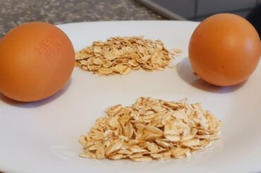 2 EGGS in OATS breakfast recipe | Healthy Oat pancake recipe! #582