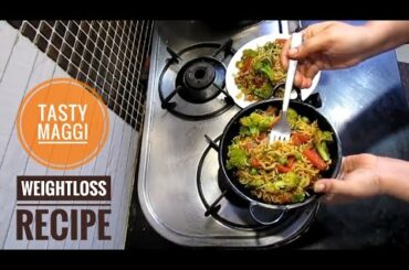 Ots Maggi - Weight loss Recipe | Tasty & Healthy Veg Maggi Recipe |  Oats Maggi For Weight Loss