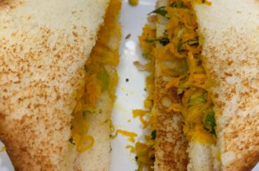 Healthy Carrot and Broccoli Sandwich Recipe