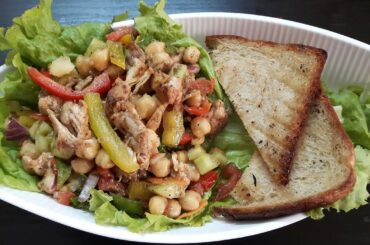 Healthy Grilled Chicken Salad.. weight loss recipe | Chicken and Vegetables Salad