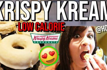 Low Calorie KRISPY KREAM Donuts (COPYCAT RECIPE with glaze) for weight loss or healthy eating