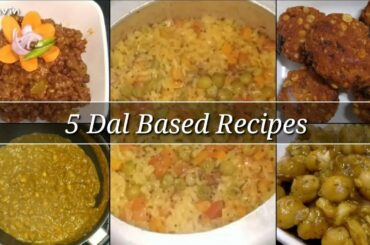 5 Chana Recipes || Chana Recipes || Chana Dal Recipes || Healthy Food || Weightloss Recipes | CAMVIN