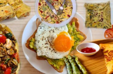 8 in 1 Breakfast recipes | Egg & Bread Brekkie