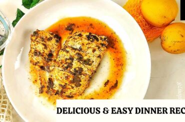 How to make extremely easy chicken recipe | Restaurant style lemon chicken recipe | Healthy dinner