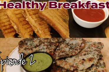 Sprouts Cheese Sandwich| Suji Palak Pancake |Healthy Breakfast|Episode 2|By Mummy da Dhaba -24x7Open