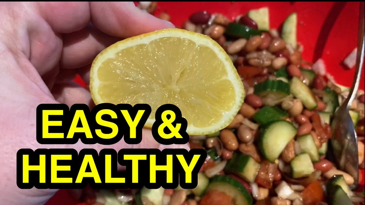 Easy Bean Salad Recipe for Lazy People Easy Bean Salad Recipe for Lazy People